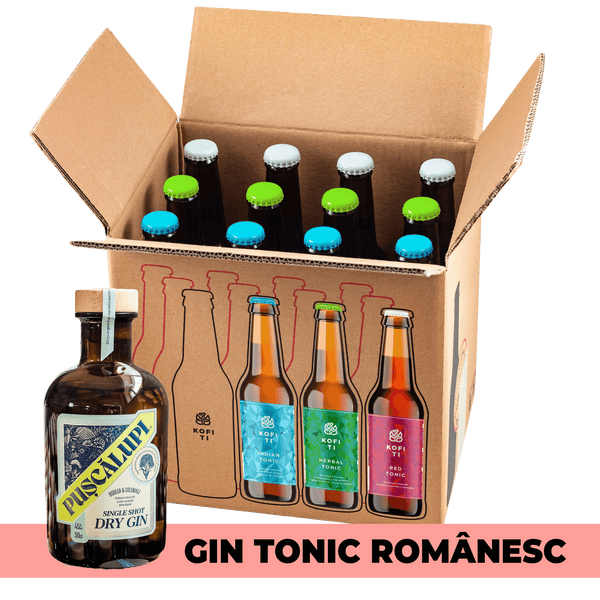 Gin Tonic Românesc [Pușcălupi Gin & Kofi Ti Tonic]