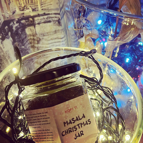 Masala Christmas Jar | masala chai cu miere pentru Chai Latte