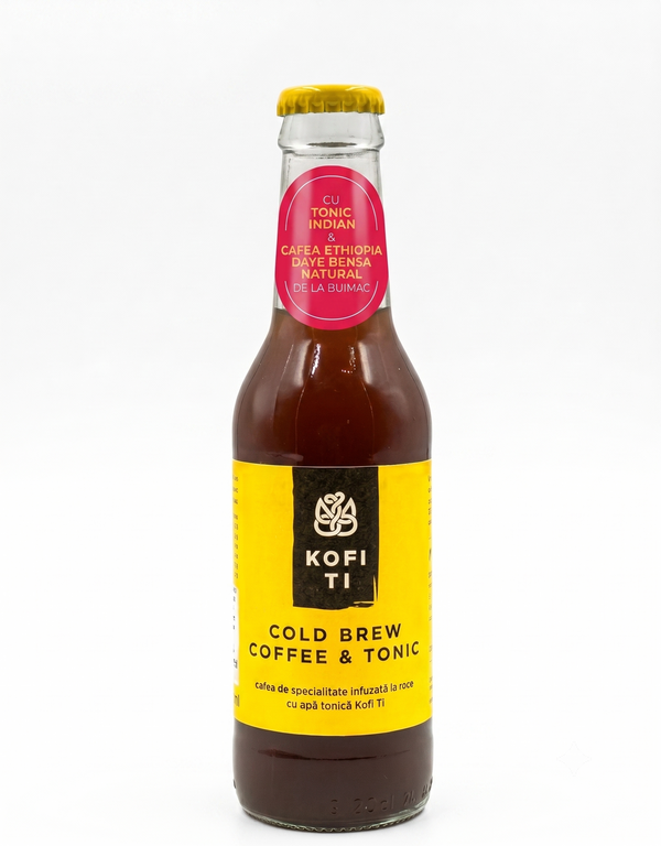 Cold Brew Coffee & Tonic cu Indian Tonic și cafea Buimac [EDIȚIE LIMITATĂ]