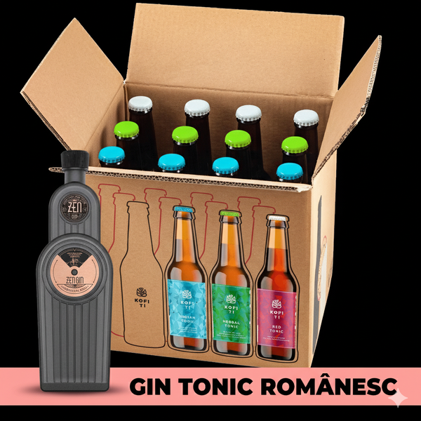Gin & Tonic Românesc [Zen Gin & Kofi Ti Tonic]